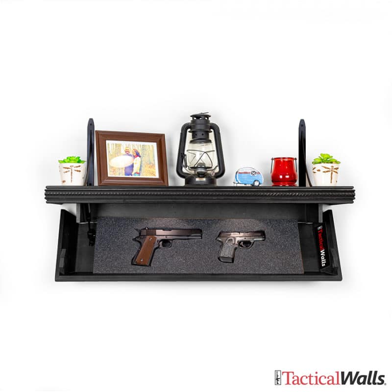 Dual Pistol Tactical Shelf