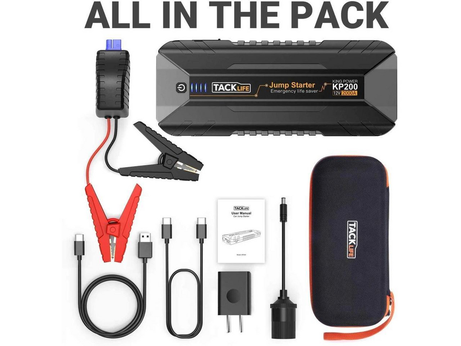 Portable Jump Starter Kit