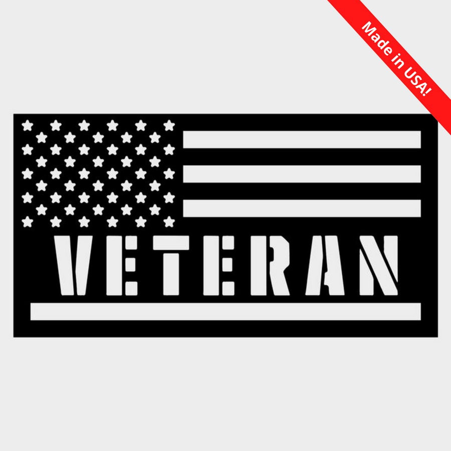 Veteran Flag Vehicle Magnets(x2)